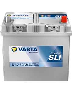 VARTA DYNAMIC SLI D47 12V 60Ah 540A - Borna Normala (dreapta +)