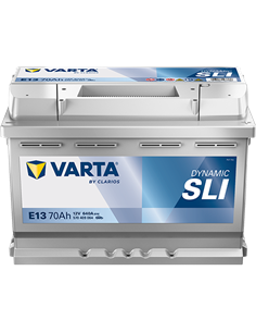 VARTA DYNAMIC SLI E13 12V 70Ah 640A - Borna Normala (dreapta +)