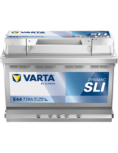 VARTA DYNAMIC SLI E44 12V 77Ah 780A - Borna Normala (dreapta +)