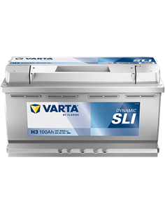 VARTA DYNAMIC SLI H3 12V 100Ah 830A - Borna Normala (dreapta +)