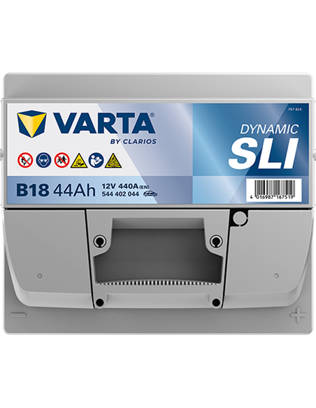 VARTA DYNAMIC SLI B18 12V 44Ah 440A - Borna Normala (dreapta +)