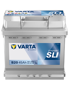 VARTA DYNAMIC SLI B20 12V 45Ah 400A - Borna Normala (dreapta +)
