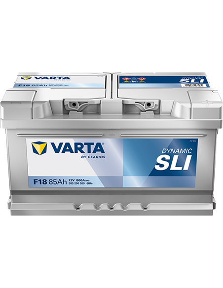 VARTA DYNAMIC SLI F18 12V 85Ah 800A - Borna Normala (dreapta +)