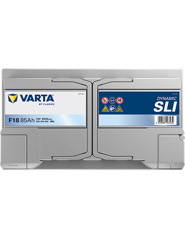 VARTA DYNAMIC SLI F18 12V 85Ah 800A - Borna Normala (dreapta +)