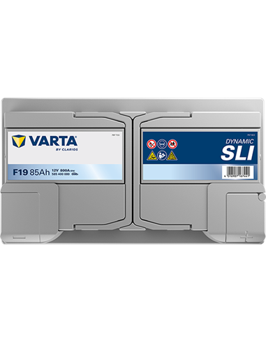 VARTA DYNAMIC SLI F19 12V 85Ah 800A - Borna Normala (dreapta +)
