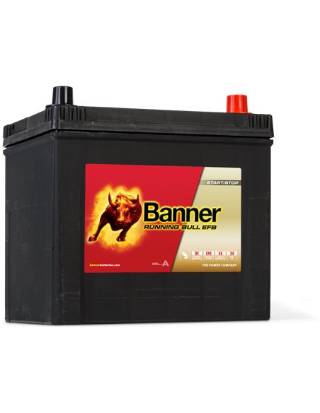 BANNER Running Bull EFB 12V 65Ah 550A - Borna Normala (dreapta +)