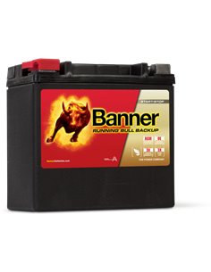 BANNER Running Bull BackUp 12V 12Ah 200A - Borna Inversa (stanga +)